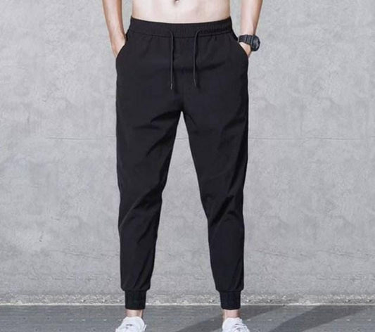 1 pcs Men's Stitched Cotton Jersey Plain Trouser